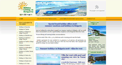 Desktop Screenshot of holidaylettinginbulgaria.com
